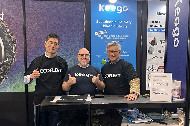 Ecofleet and Keego Mobility at Taipei Cycle Show